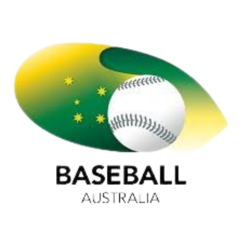 Baseball Australia logo, Sporting Schools sport partner, GeckoSports