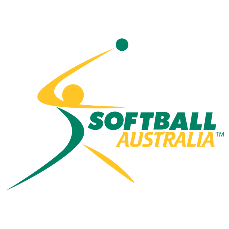Softball Australia logo, Sporting Schools sport partner, GeckoSports