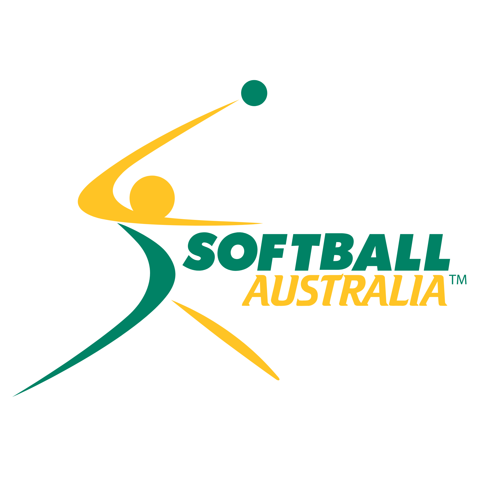 Softball Australia logo, Sporting Schools sport partner, GeckoSports