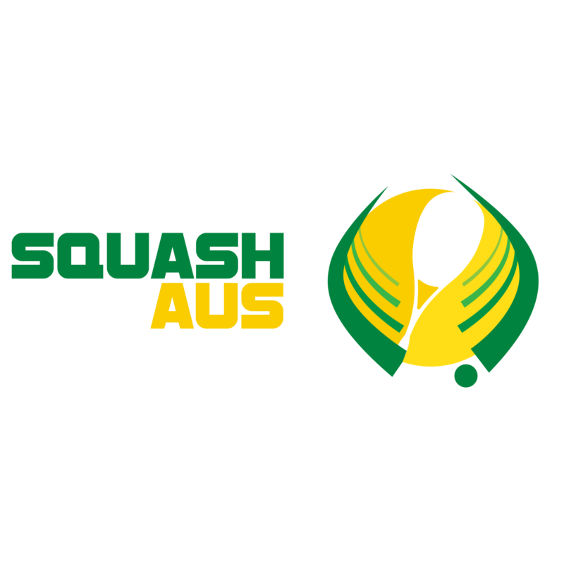 Squash Australia logo, Sporting Schools sport partner, GeckoSports